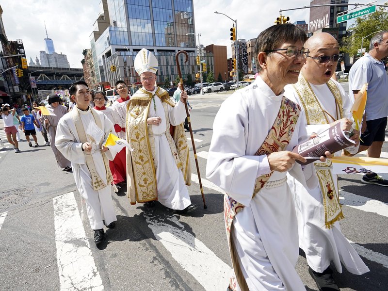 Church of the Transfiguration Holds 28th Annual Assumption Procession