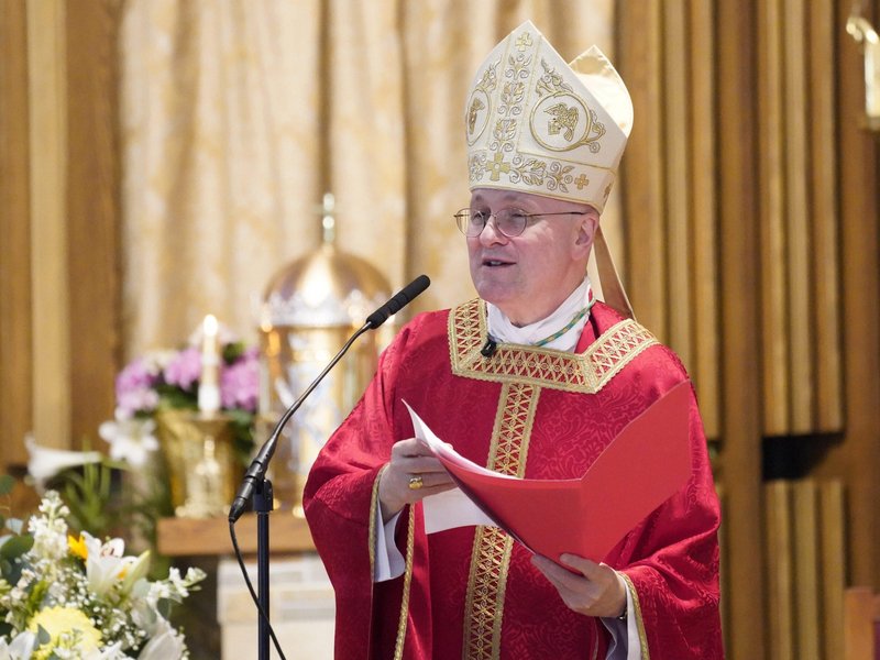Eucharist Gives Strength to Scale Divisions, 'Makes Us One in Christ,' Says Bishop James Massa​