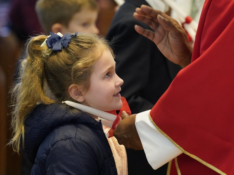 Blessing of Throats on St. Blaise Day
