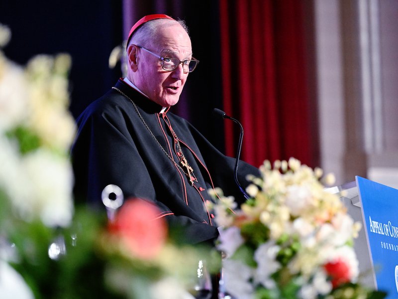 Cardinal Dolan Receives Award from Appeal of Conscience Foundation