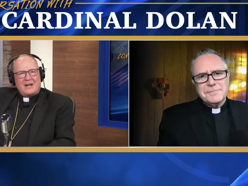 Cardinal Dolan Discusses Controversial Funeral at St. Patrick’s Cathedral