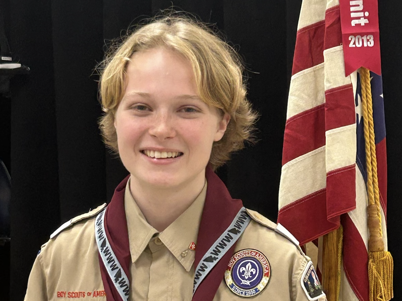 Archdiocese of New York Eagle Scout Receives Scholarship Award