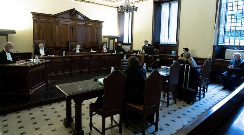 Foto referencial. Tribunal del Estado del Vaticano. Foto: Vatican Media