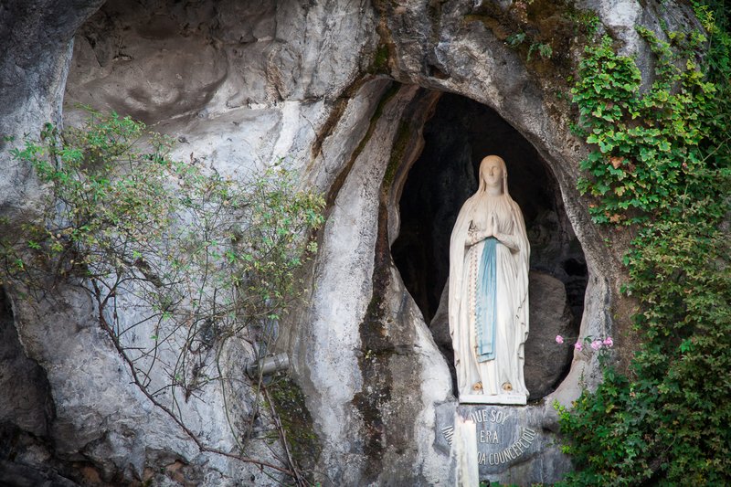 Nuestra Señora de Lourdes (Foto Cathopic)