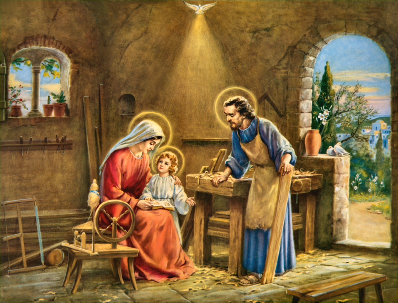 San José es también un modelo de confianza en Dios. A pesar del hecho de que no podía entender completamente la voluntad de Dios, sabemos que escuchó la voz de Dios. Al tomar a María embarazada como su esposa, y más tarde al abandonar su hogar para huir a Egipto, nos muestra la importancia de la pura obediencia a la llamada de Dios. (Foto credito: catholiccompany.com)