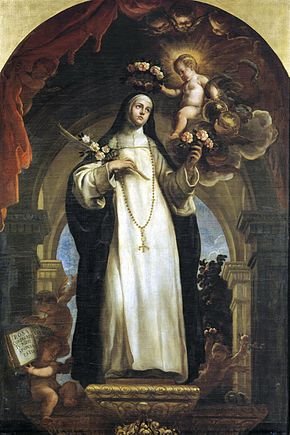 Santa Rosa de Lima, Claudio Coello (1642–1693), en el Museo del Prado, Madrid. (Foto: Wikipedia Commons)