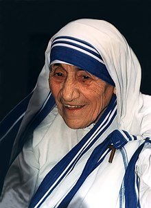La Madre Teresa durante una visita a Washington en 1995. (Foto: Wikipedia Commons)
