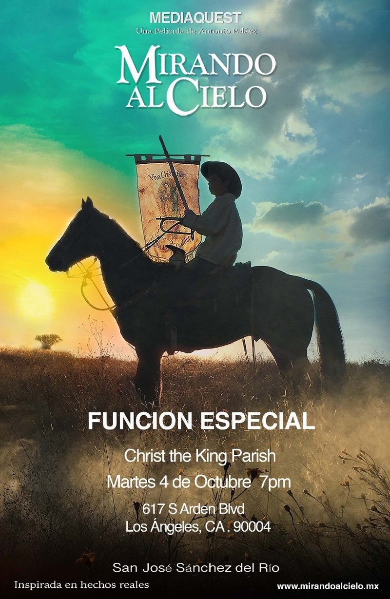 Mirandoal Cielo Flyer