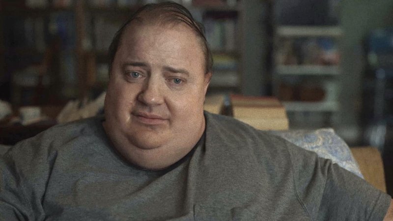 Brendan Fraser en "La ballena". (IMDB)