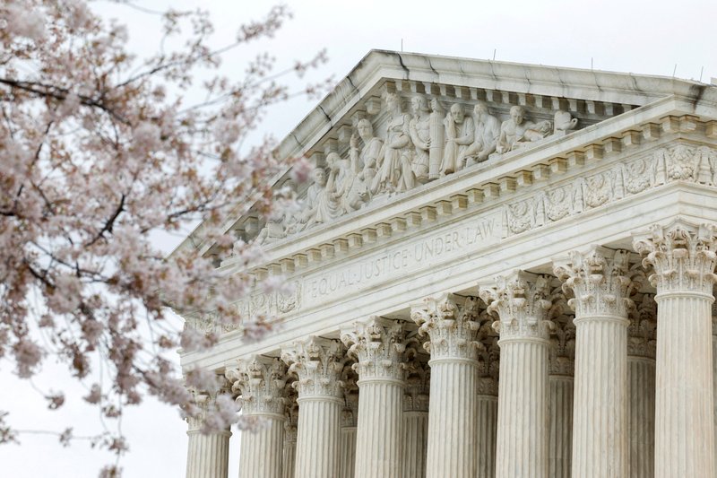 Vista del Tribunal Supremo de EE.UU. en Washington el 27 de marzo de 2023. El tribunal escuchó los argumentos en un caso el 18 de abril que podría tener amplias implicaciones para los empleados que buscan acomodaciones religiosas de sus empleadores. (Foto de OSV News/Evelyn Hockstein, Reuters)