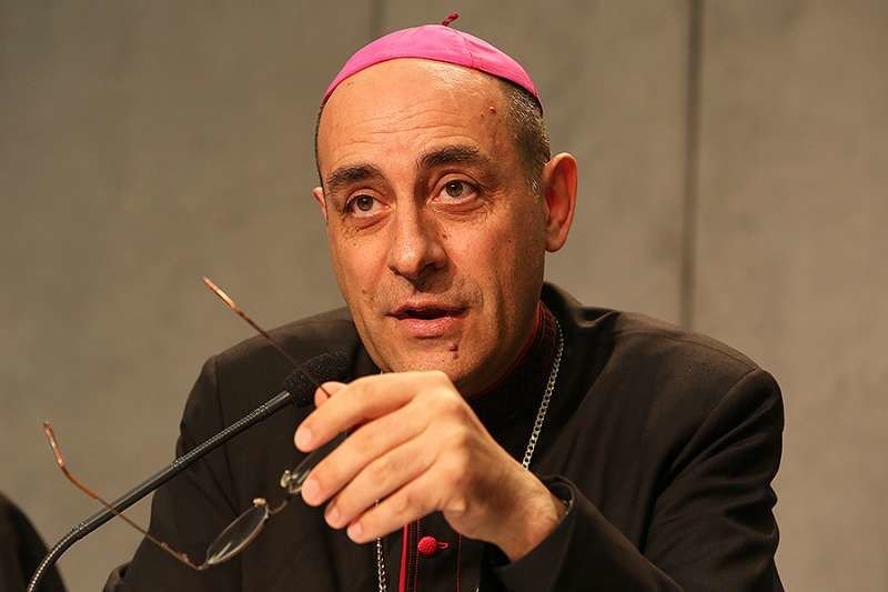 El arzobispo Víctor Manuel "Tucho" Fernández en 2014. (Daniel Ibáñez/CNA)