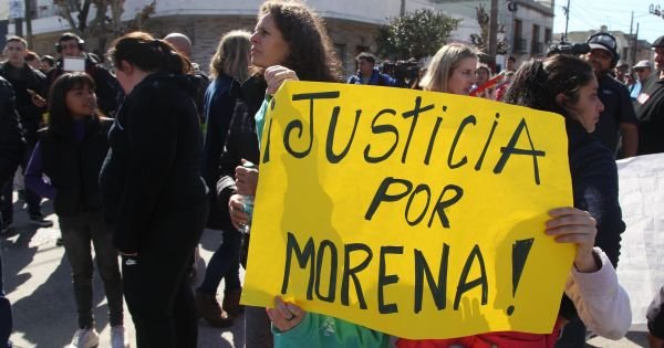 El pueblo se manifiesta tras el crimen de una niña en Lanús, en la provincia de Buenos Aires, Argentina (AICA)