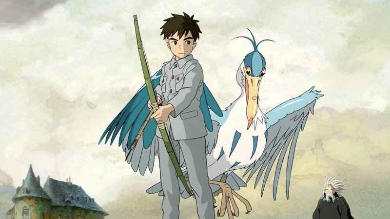 Imagen promocional de "El niño y la garza". (Rotten Tomatoes/Cortesía Studio Ghibli)