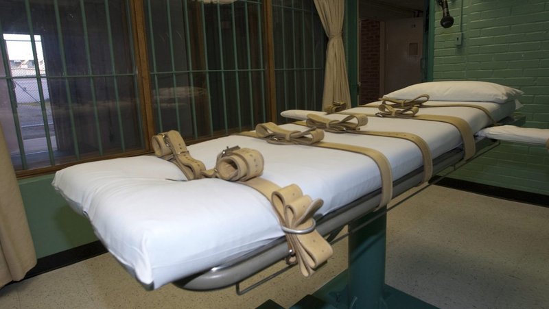 Una mesa de la cámara de la muerte en la penitenciaría estatal de Huntsville, Texas, en esta foto de archivo de 2010. (OSV News vía Reuters)