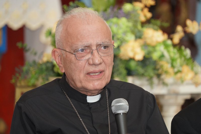 el Cardenal Baltazar Enrique Porras Cardozo, Arzobispo de Caracas, compartió sus reflexiones sobre la difícil situación de la Iglesia Católica en Nicaragua. (Foto Cortesia CAM6)