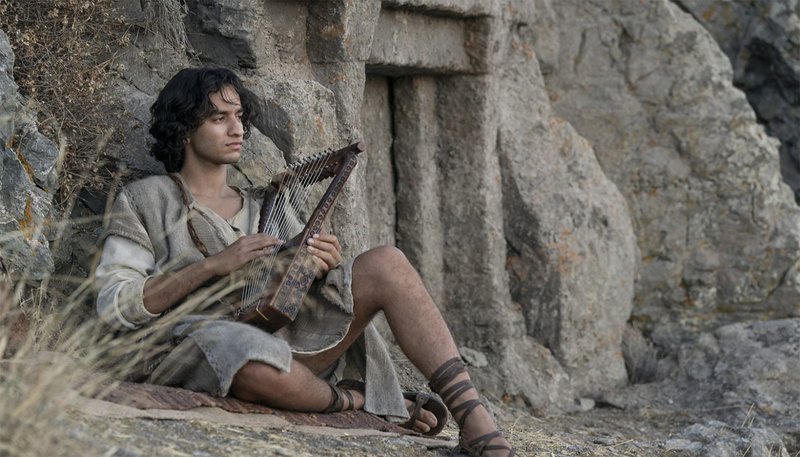 Michael Iskander como David en "House of David". (IMDB)