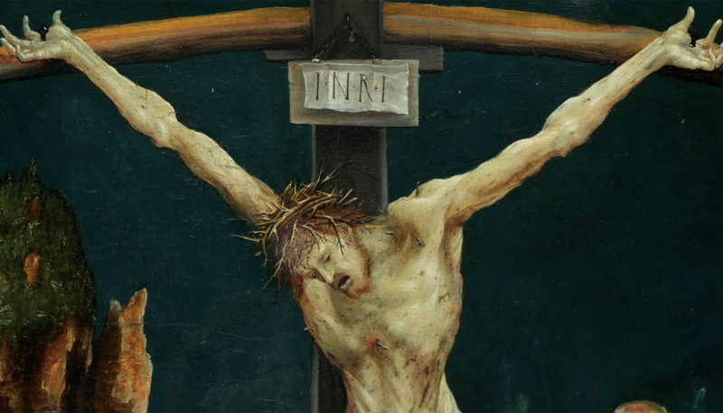 “La pequeña crucifixión”, de Matthias Grünewald, 1470–1528, Alemania | CNS/Samuel H. Kress Collection vía National Gallery of Art