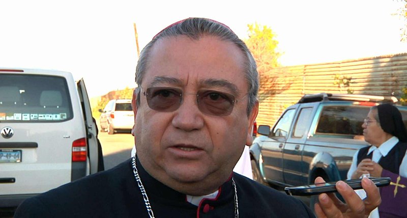 El arzobispo de Tijuana, Francisco Moreno Barrón. (Angelus News)