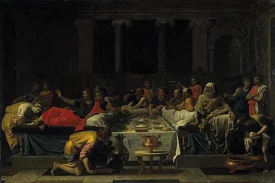 “Sacramento de la Penitencia”, de Nicolas Poussin, 1594-1665, francés. (Wikimedia Commons)