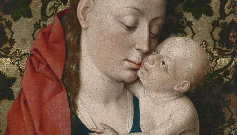 “La Virgen y el Niño”, de Dieric Bouts (c. 1415-1475), pintor neerlandés. (Cortesía del Museo de Bellas Artes de San Francisco)