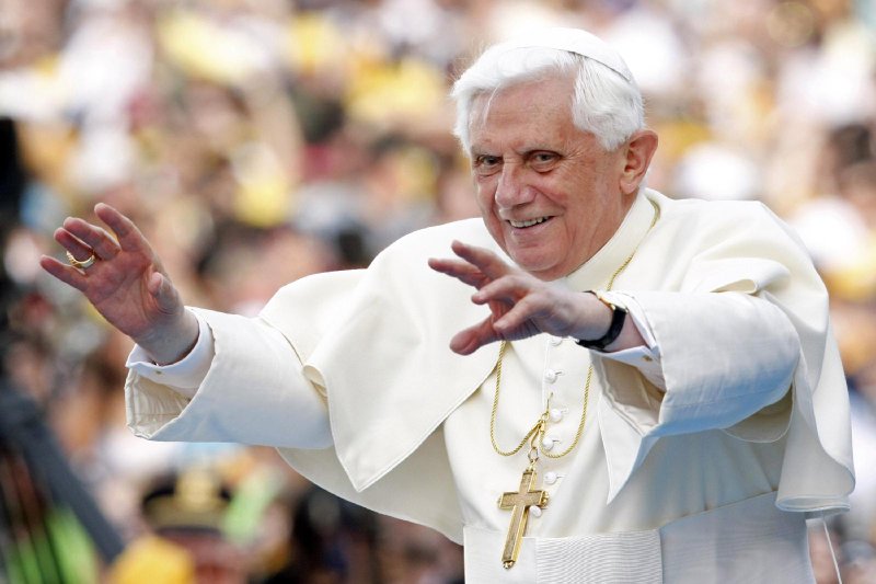 Pope Benedict XVI is pictured in a 2008 file photo. (CNS photo/Gregory A. Shemitz)
