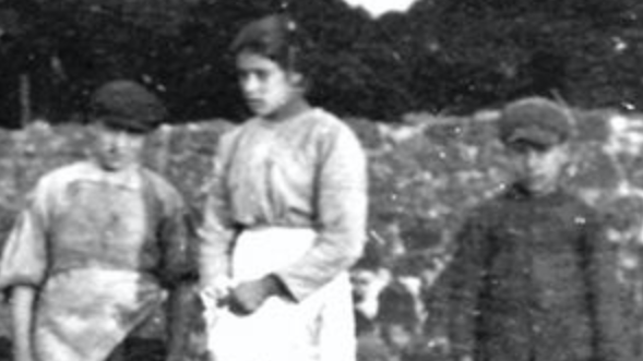The only known photograph of Maria Goretti, dated to early 1902. (Wikimedia Commons)