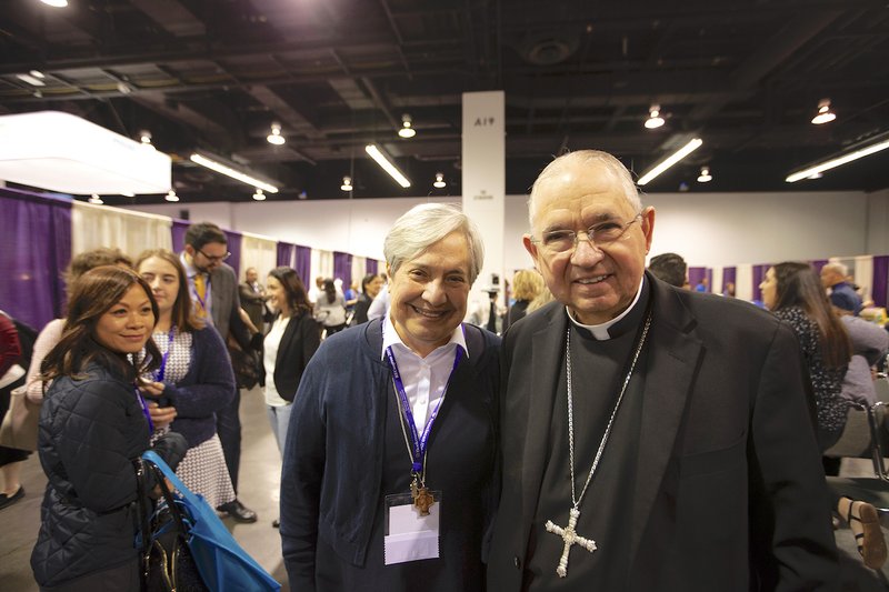The 2019 Los Angeles Religious Education Congress drew thousands of young people, catechists, teachers, and ordinary Catholics to the Anaheim Convention Center for three days of a fully immersed celebration of their Catholic faith. VICTOR ALEMÁN/ANGELUS NEWS