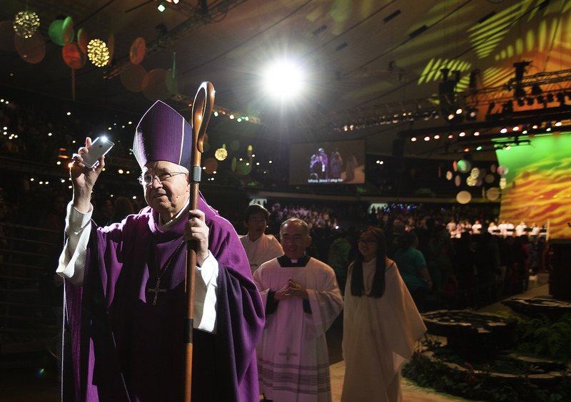 The 2019 Los Angeles Religious Education Congress drew thousands of young people, catechists, teachers, and ordinary Catholics to the Anaheim Convention Center for three days of a fully immersed celebration of their Catholic faith. VICTOR ALEMÁN/ANGELUS NEWS