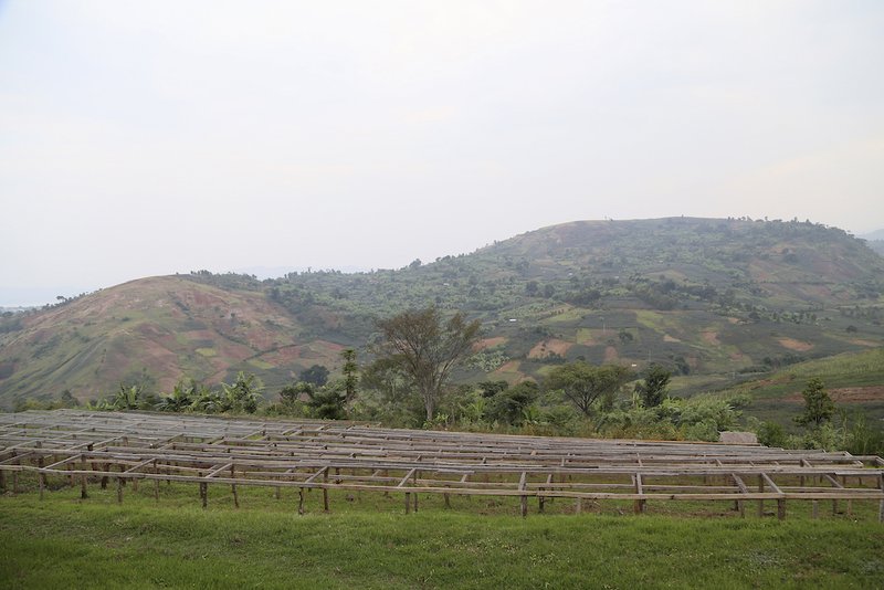 Farmland is seen in Mwanba
