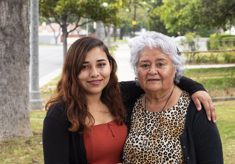 Daniela Luna and Martha Delira
