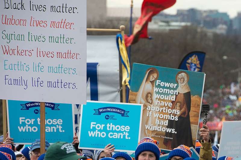 The March for Life in Washington