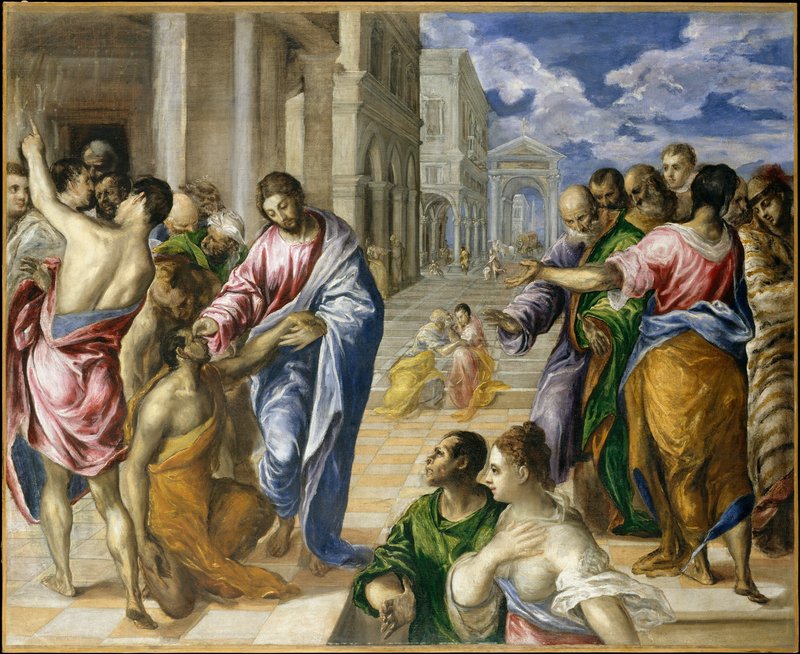 “Christ Healing the Blind