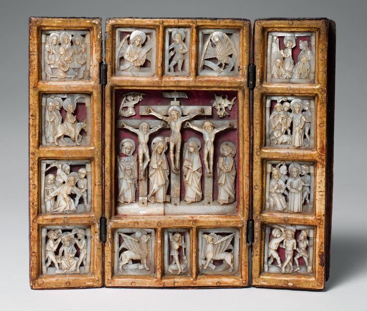 "Triptych with the Passion of Christ," The Cloisters Collection. (Metropolitan Museum of Art)