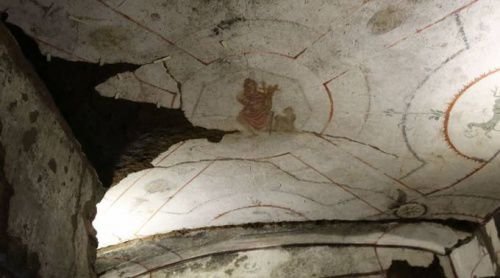 The image of Orpheus in the Catacomb of Saint Callixtus