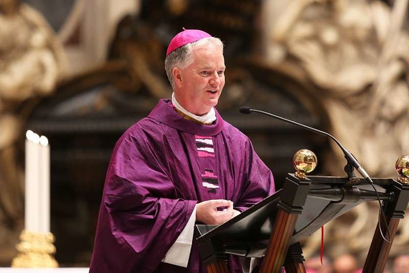 Bishop Paul Tighe. Credit: Alexey Gotovskiy/CNA