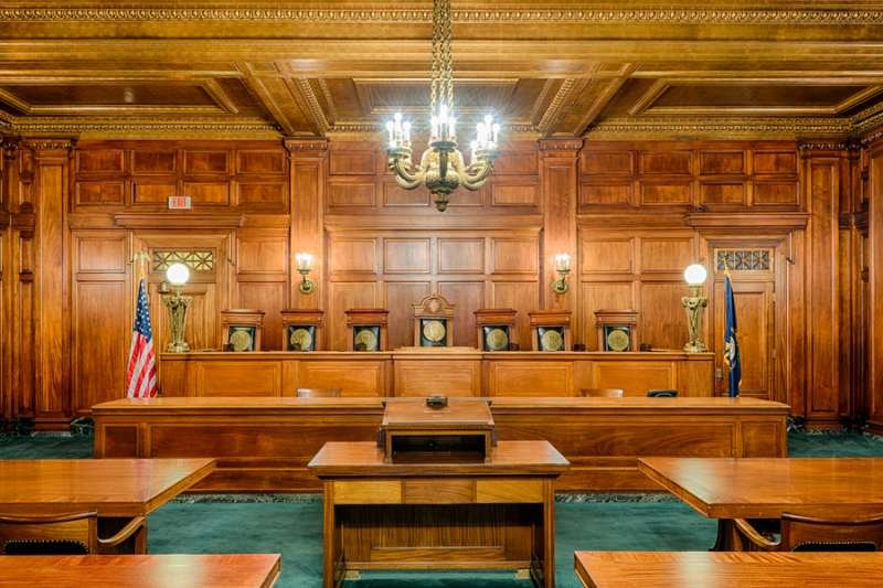 The Supreme Court chamber in the Kentucky State Capitol. Credit: Nagel Photography / Shutterstock