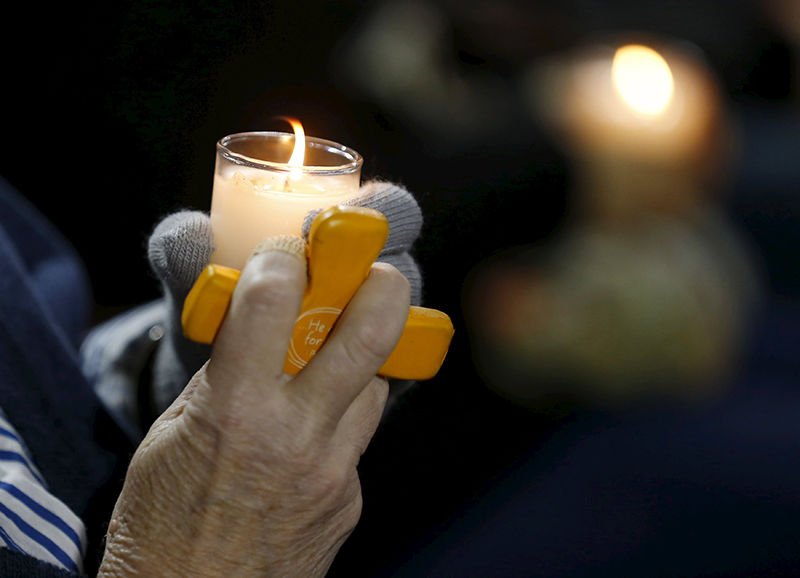 Gun violence vigil