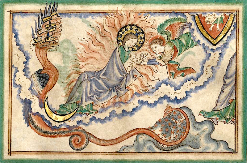 The Woman Clothed in the Sun (detail)