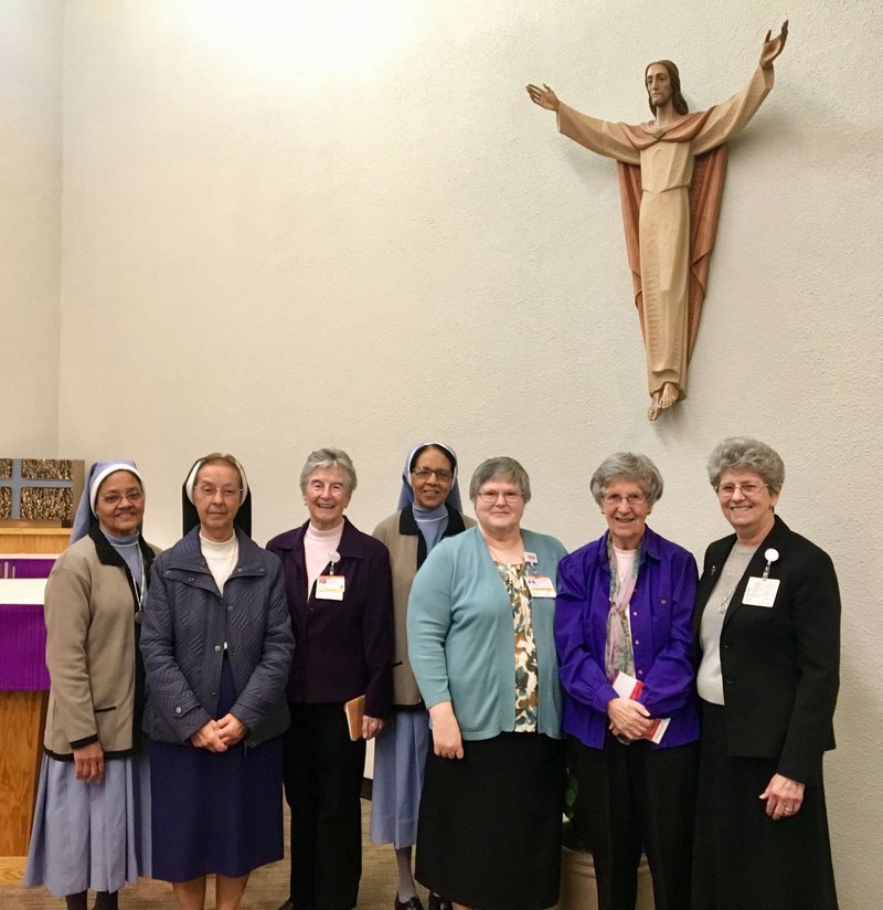 Pictured left to right: Sister Annmma Remi