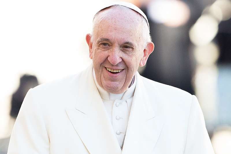Pope Francis at the general audience in St. Peter's Square on Nov. 8