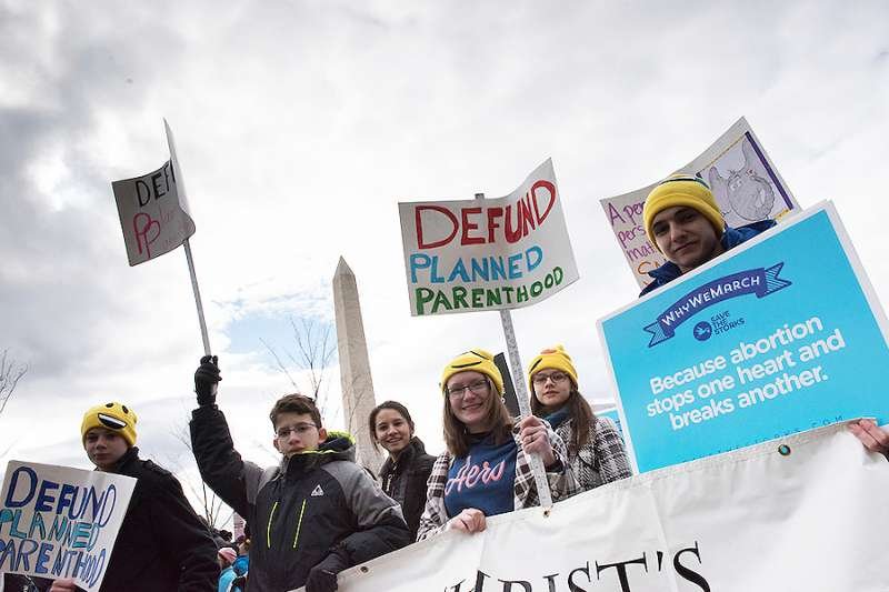 The March for Life in Washington