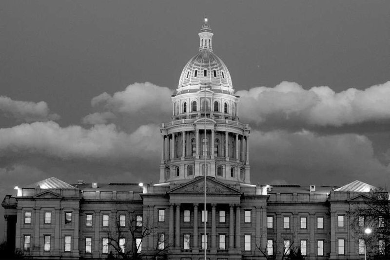 Colorado state capitol building. By Joseph Sohm / shutterstock.