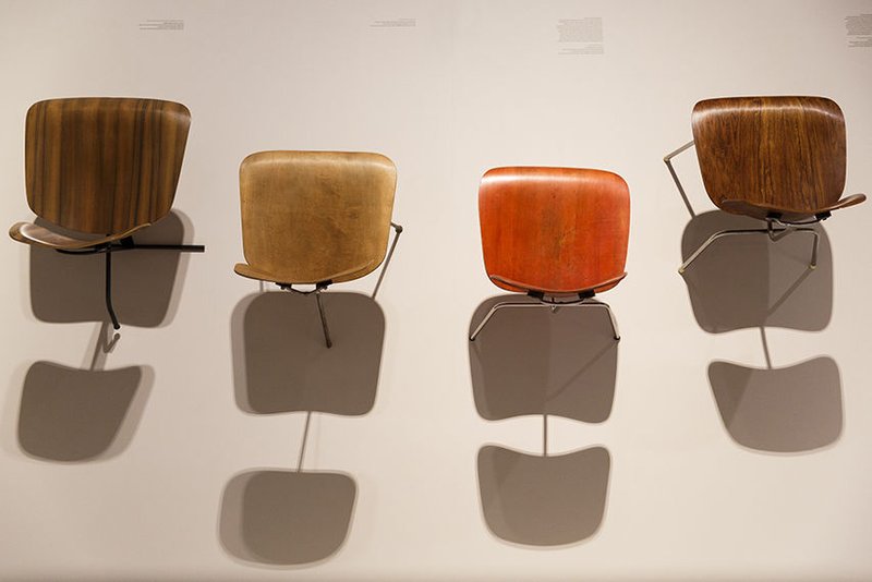 The Charles and Ray Eames exhibition at the Barbican Art Gallery at Barbican Centre in London