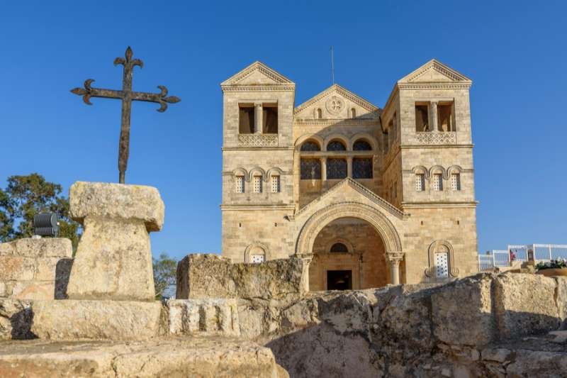 The Basilica of the Transfiguration on Mount Tabor in Israel. Credit: Alexander Turovsky / Shutterstock.