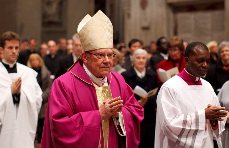 Cardinal William J. Levada, the former archbishop of San Francisco and of Portland, Ore., and the retired prefect for the Vatican Congregation for the Doctrine of the Faith, died in Rome Sept. 26, 2019, at age 83. He is is pictured in a Dec. 20, 2011, photo. (CNS photo/Paul Haring)