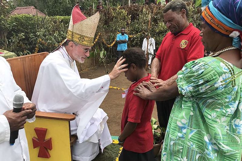 Bishop Donald Lippert of Mendi in Papua New Guinea (Courtesy of the Diocese of Mendi /CNA)