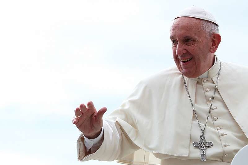 Pope Francis. Credit: Daniel Ibanez/CNA