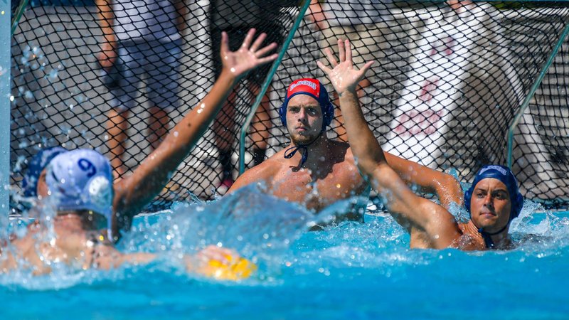 LMU goalie Robert Halligan
