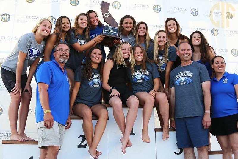Santa Margarita swim team. Photo courtesy smhs.org. 