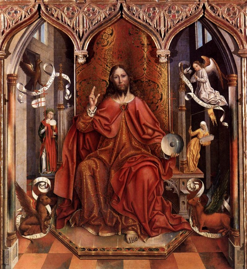 “The Blessing Christ,” by Fernando Gallego (1440-1507).